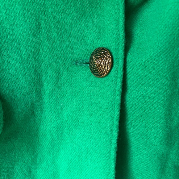 Vintage Alfred Dunner Women’s Wool Blazer Green Size 16 - Picture 8 of 15